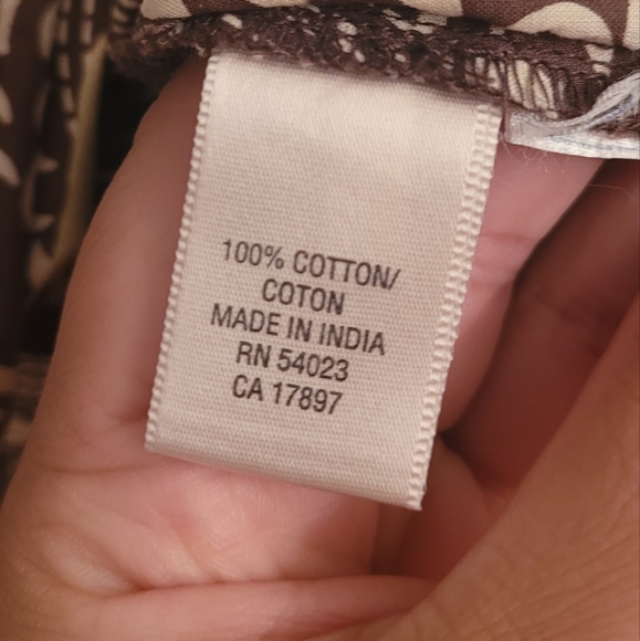 Old Navy Brown Yellow Floral Flowy Dress w/ Pockets - Picture 4 of 5